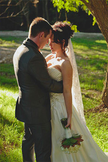 Candice & Richard Bundaleer Rainforest Gardens Wedding at  Brookfield Brisbane with Marry Me Marily as their Celebrant